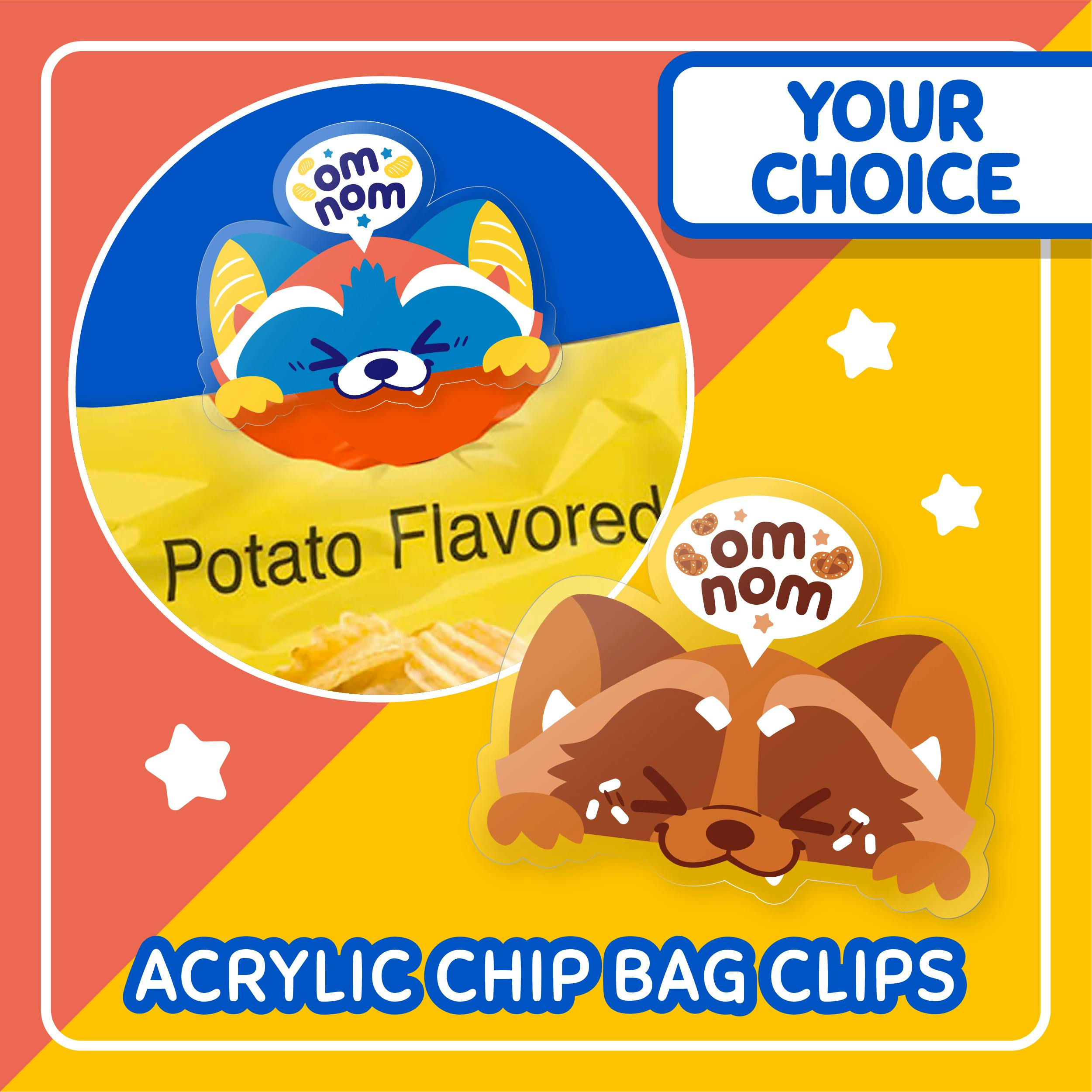 Acrylic Chip Bag Clip