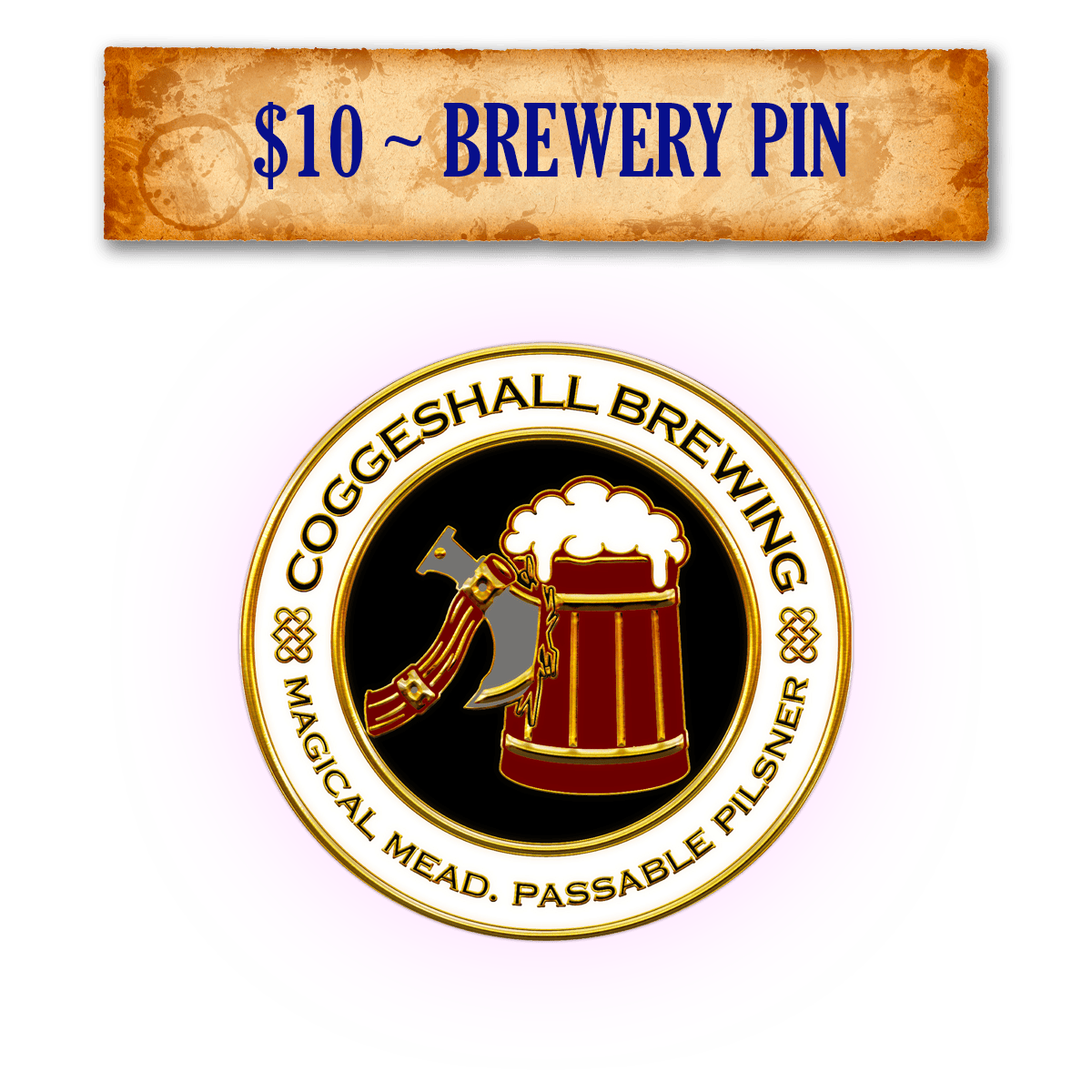 Coggeshall Brewery Pin