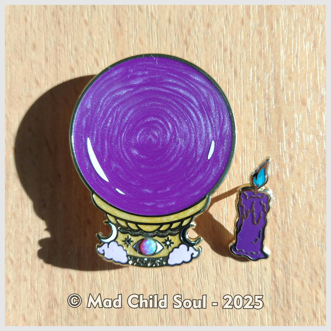 1x PIN + 1x MINI : Duo Clairvoyance