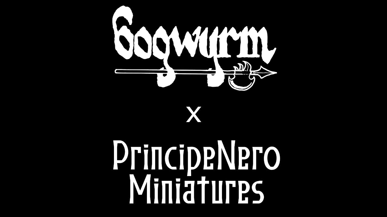 Bogwyrm x PrincipeNero : Evil Dwarfs, Heavy Metal, 28mm