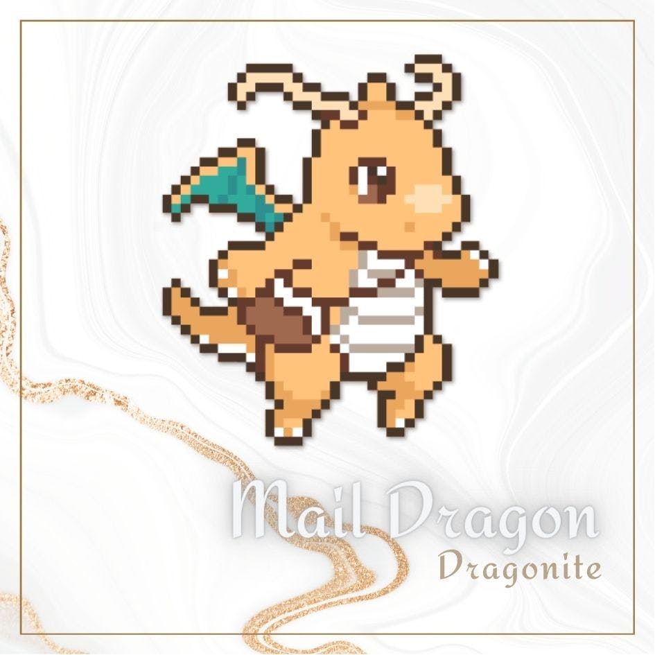 🐉 Pixel Pin | Mail Dragon 