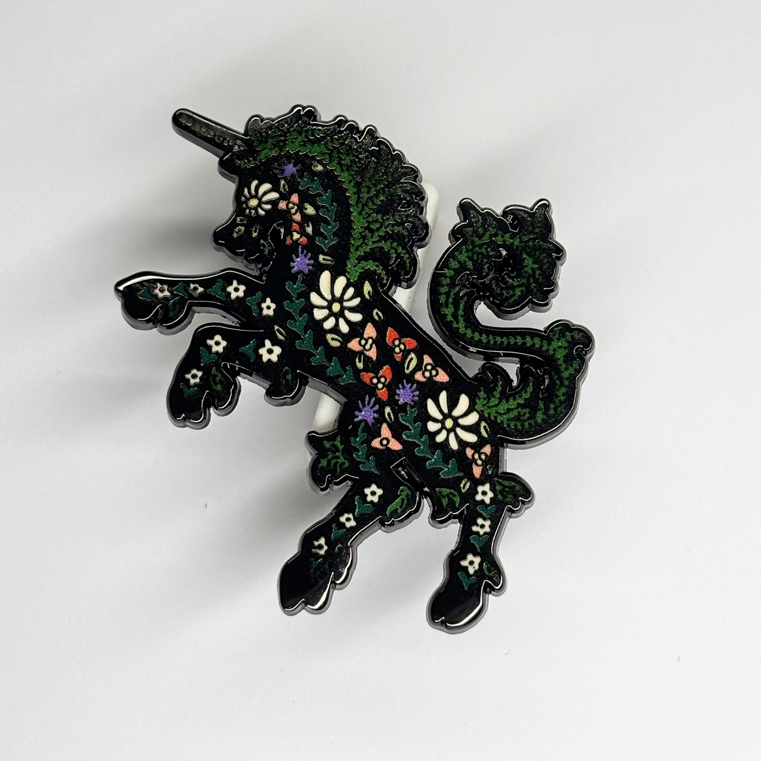 Folk Unicorn Pin