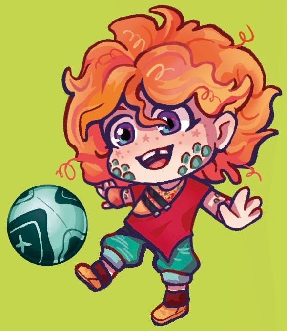 More Fluorescent stickers