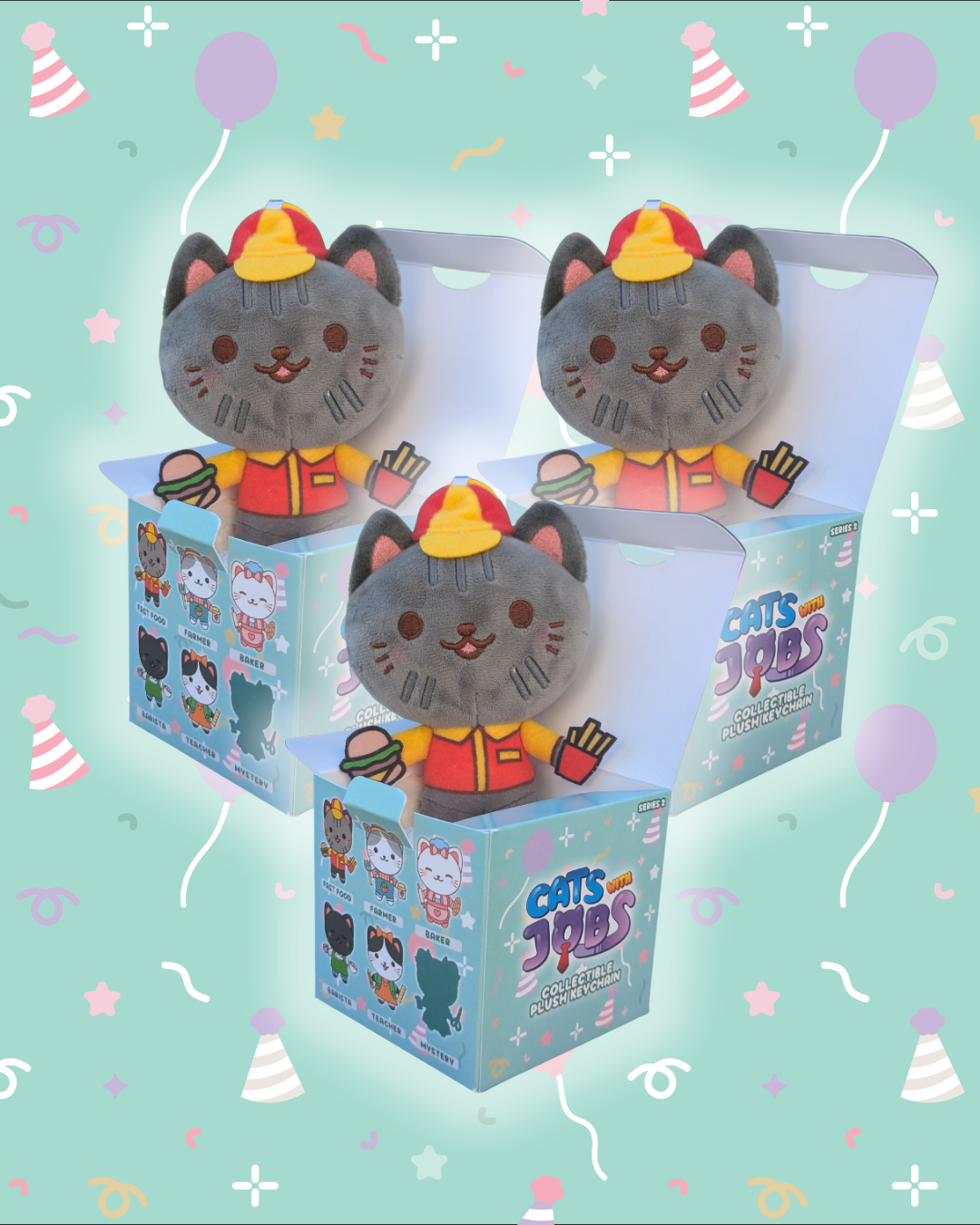 3 Cats With Jobs Series 2 Blind Box