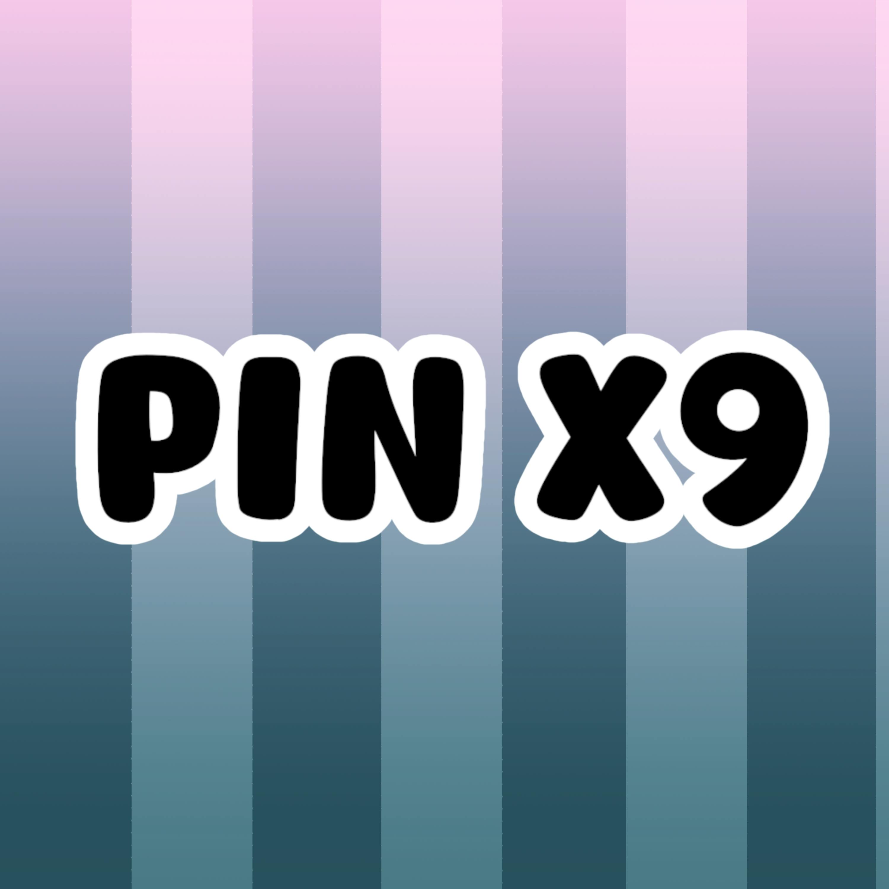 9 Regular Pins