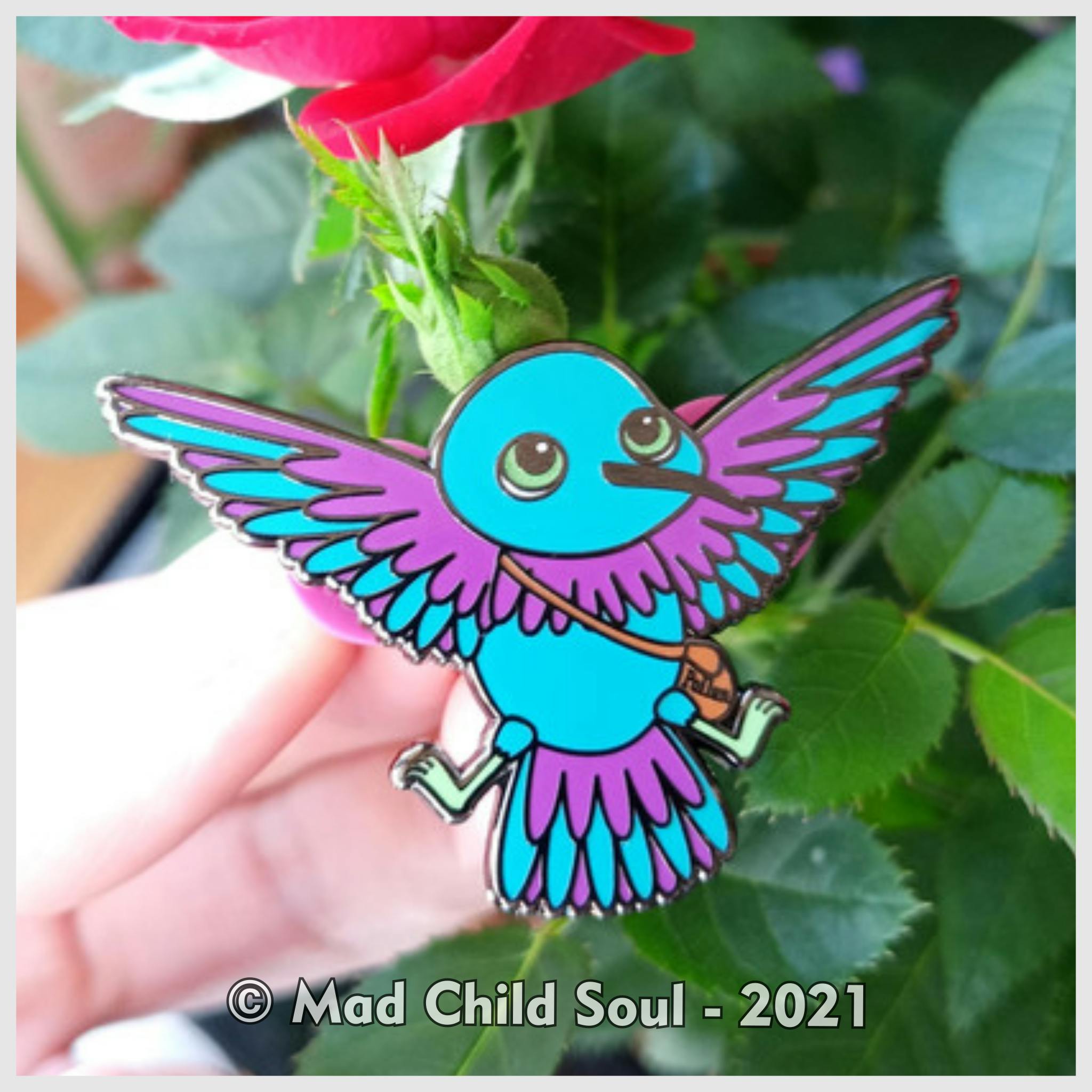 1x PIN : Hummingbird Harvey