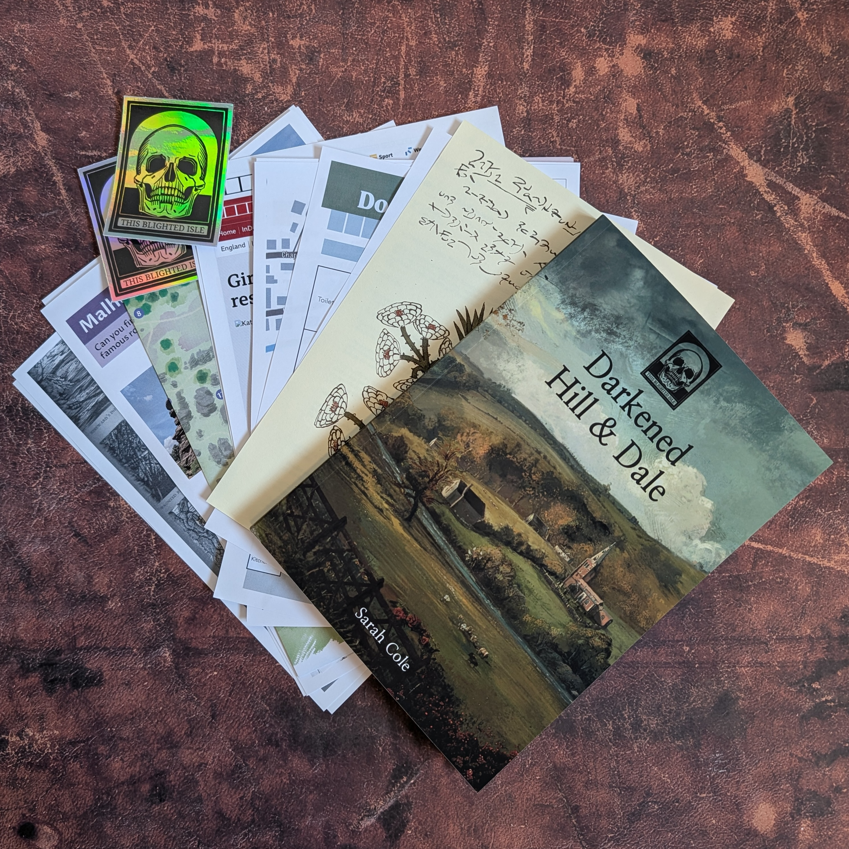 Darkened Hill & Dale – Paperback Deal