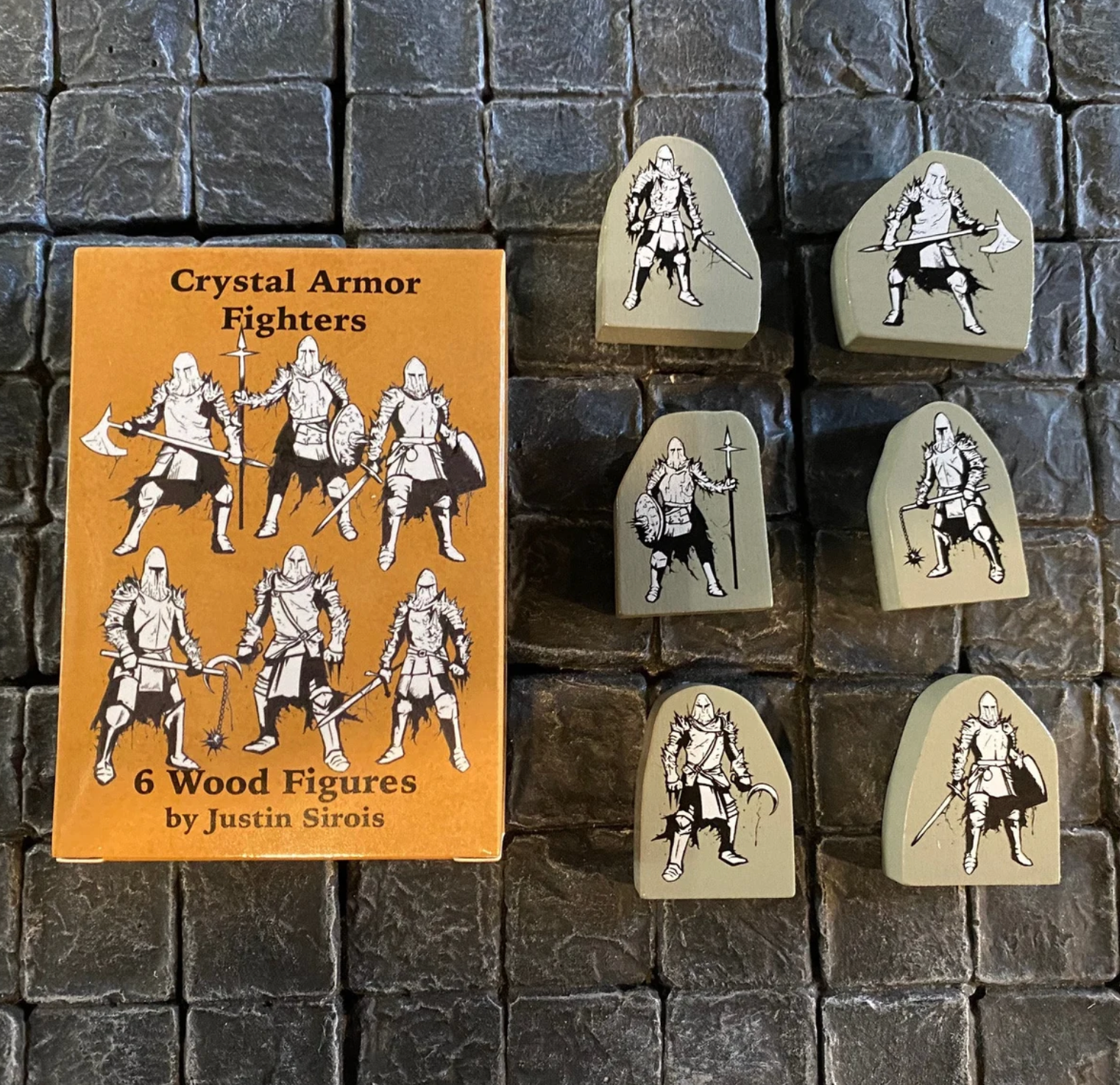 Crystal Armor Fighters - Small Party Series 8
