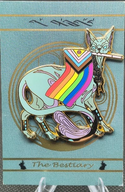 warframe inspired: Kalymos pride pin