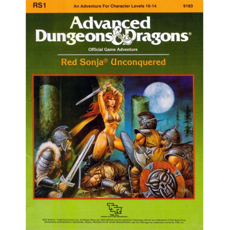 RS1: Red Sonja Unconquered (December 1986)