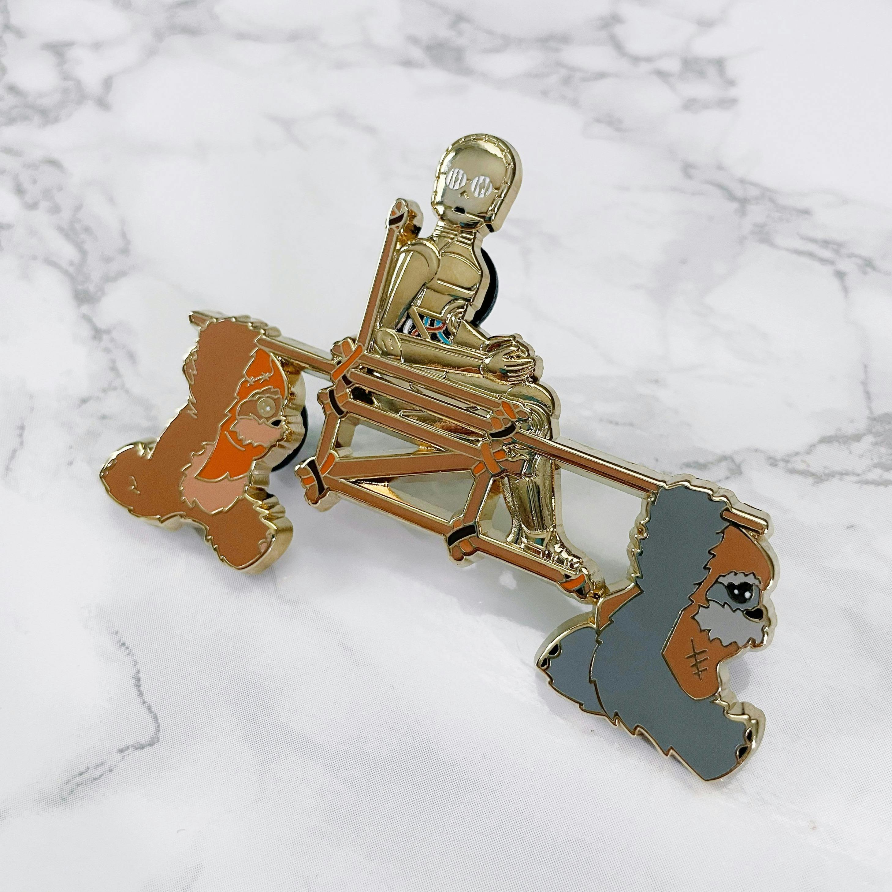 Runaway Golden One Enamel Pin