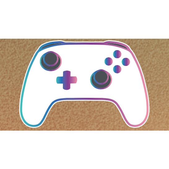 White Controller Mini Pin