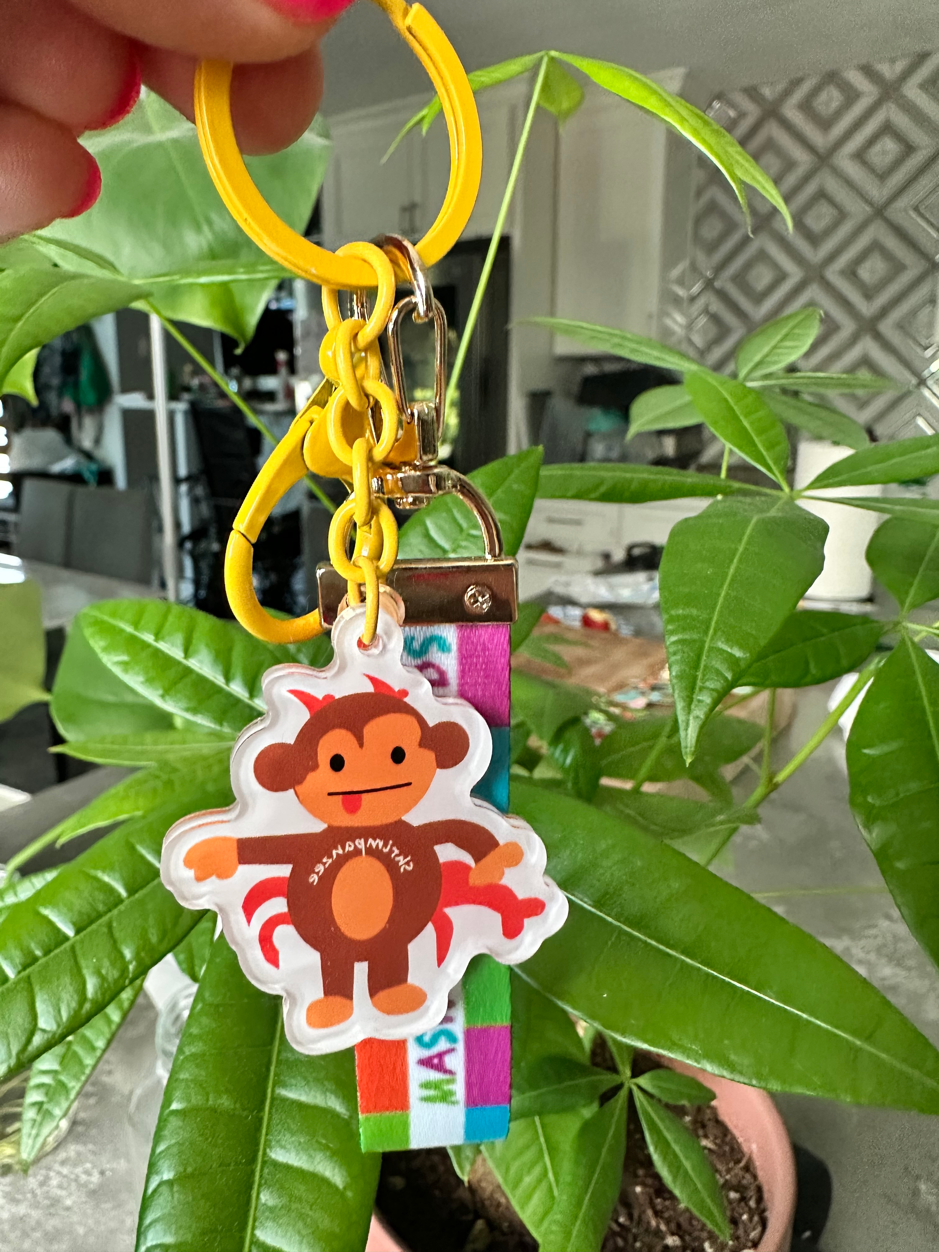 Mash-Up Friend Keychain [SHRIMPANZEE)