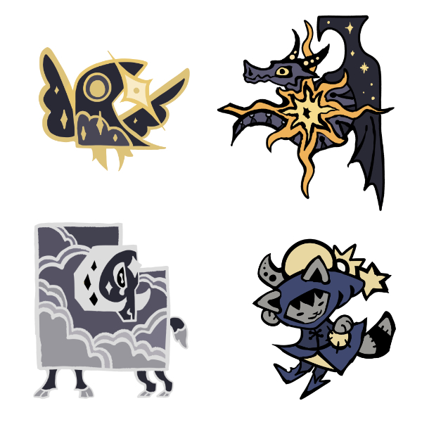 x4 Enamel Pin