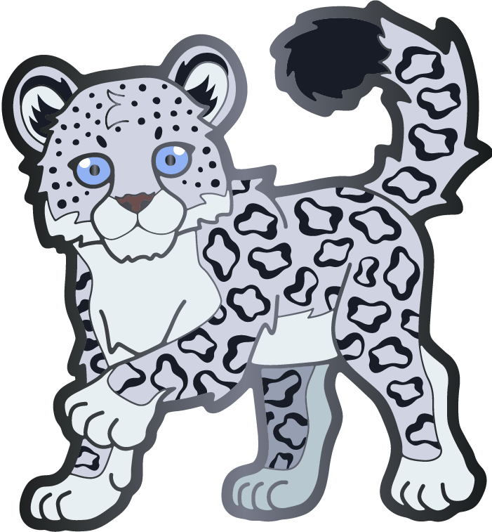 Kitty Cub Sticker