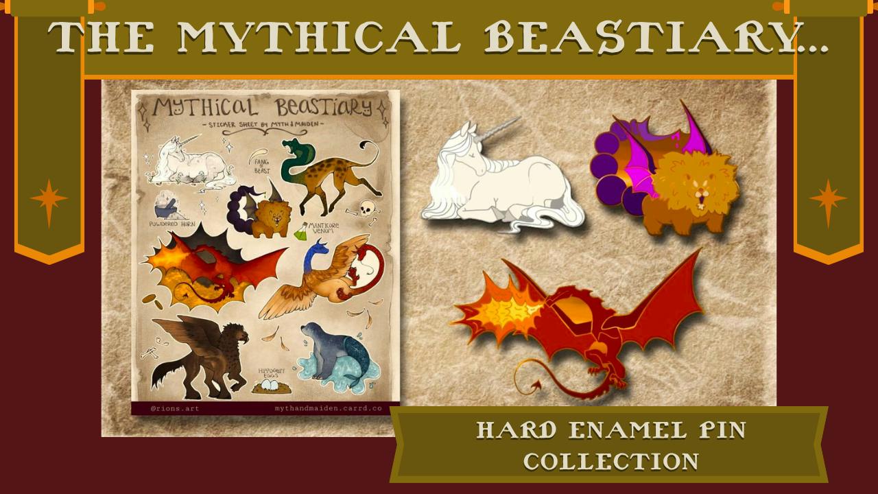 Mythical BEASTiary - A Collection of Critter Pins