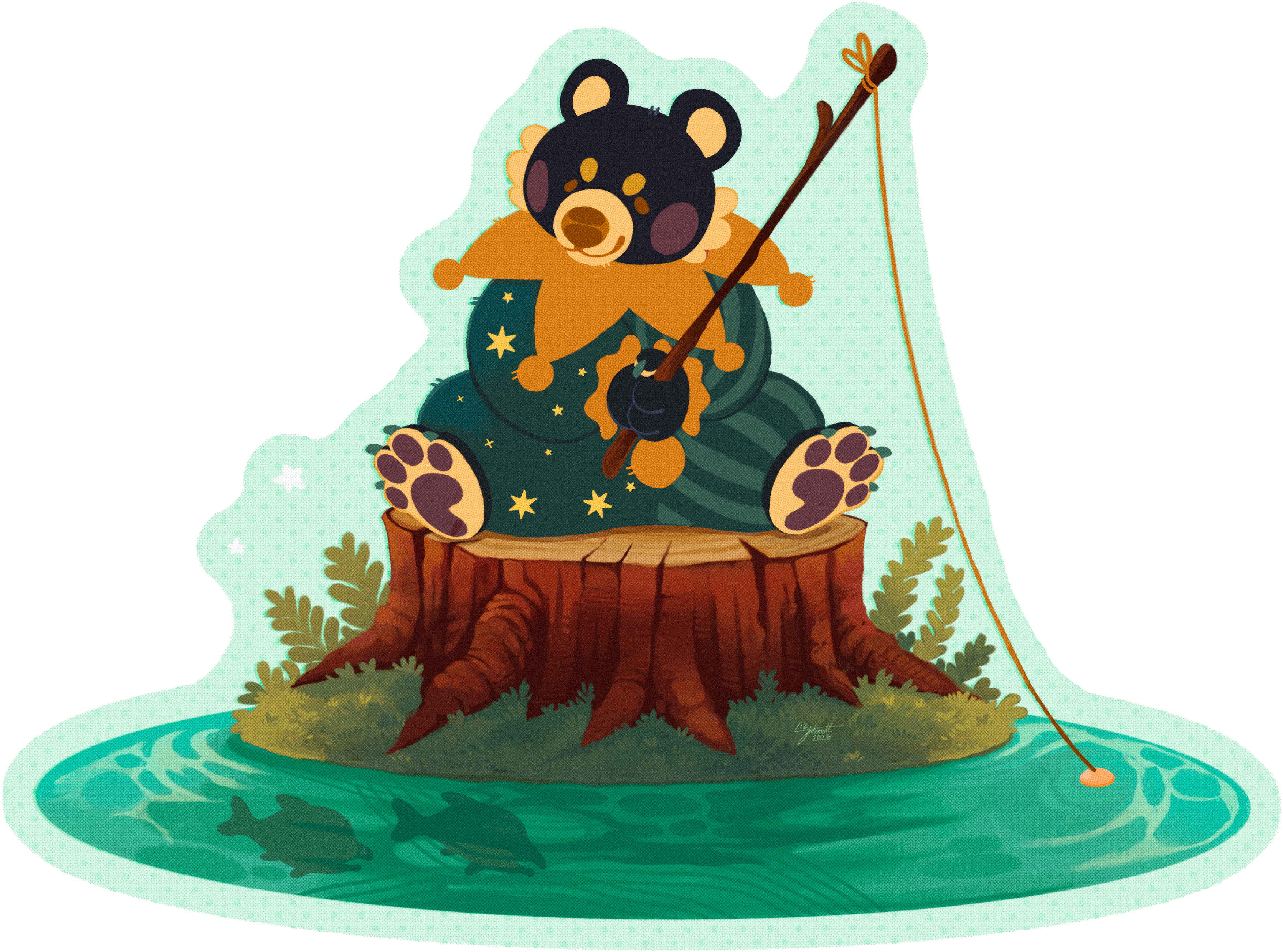 Bramble Sticker