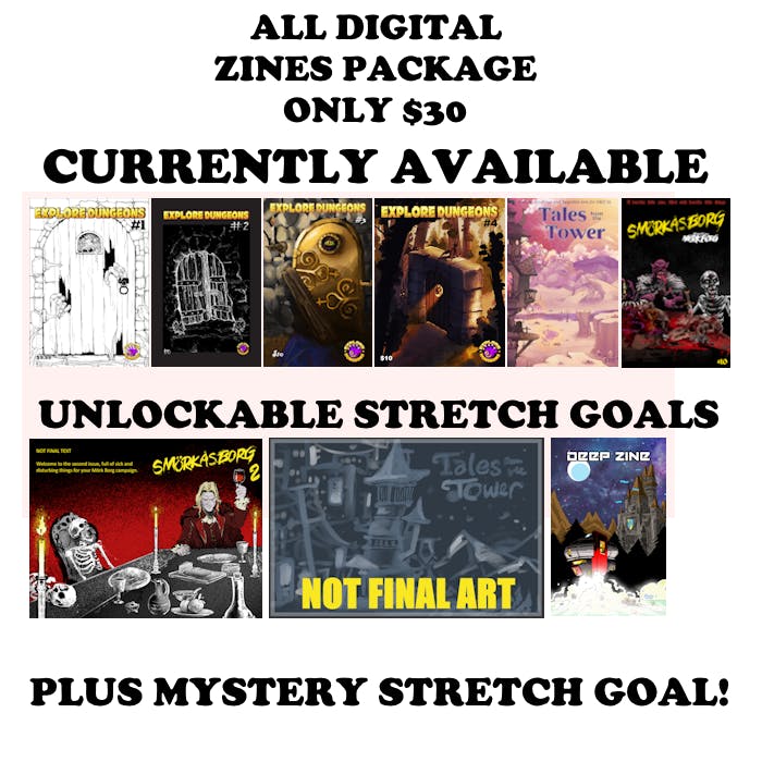 Digital ZINES Package