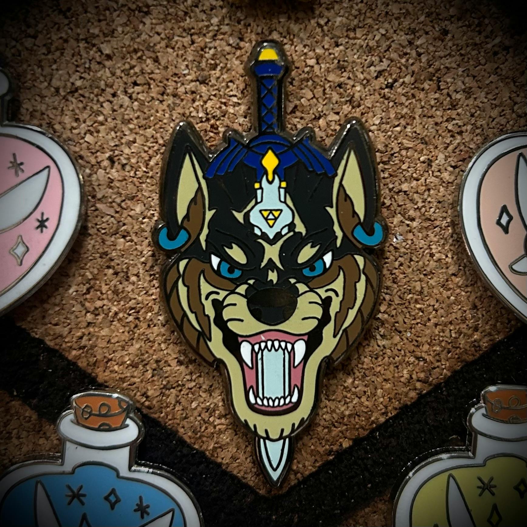 Enamel Pin: Hero of Twilight Wolf
