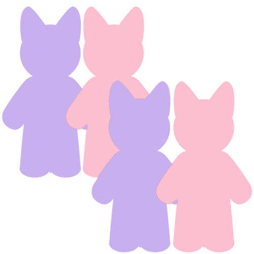 Four Plush