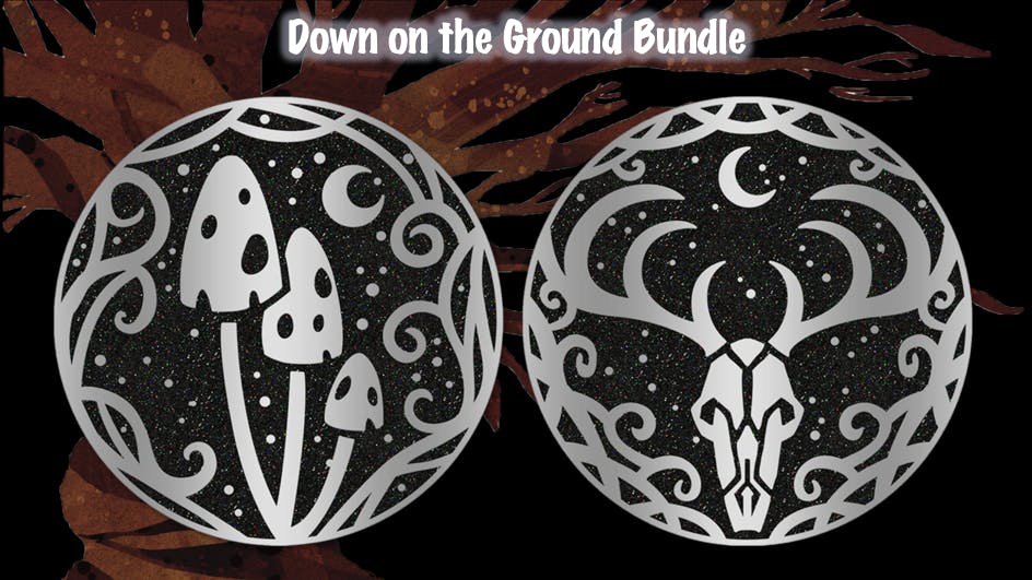 Down on the Ground Below - Enamel Pins Bundle