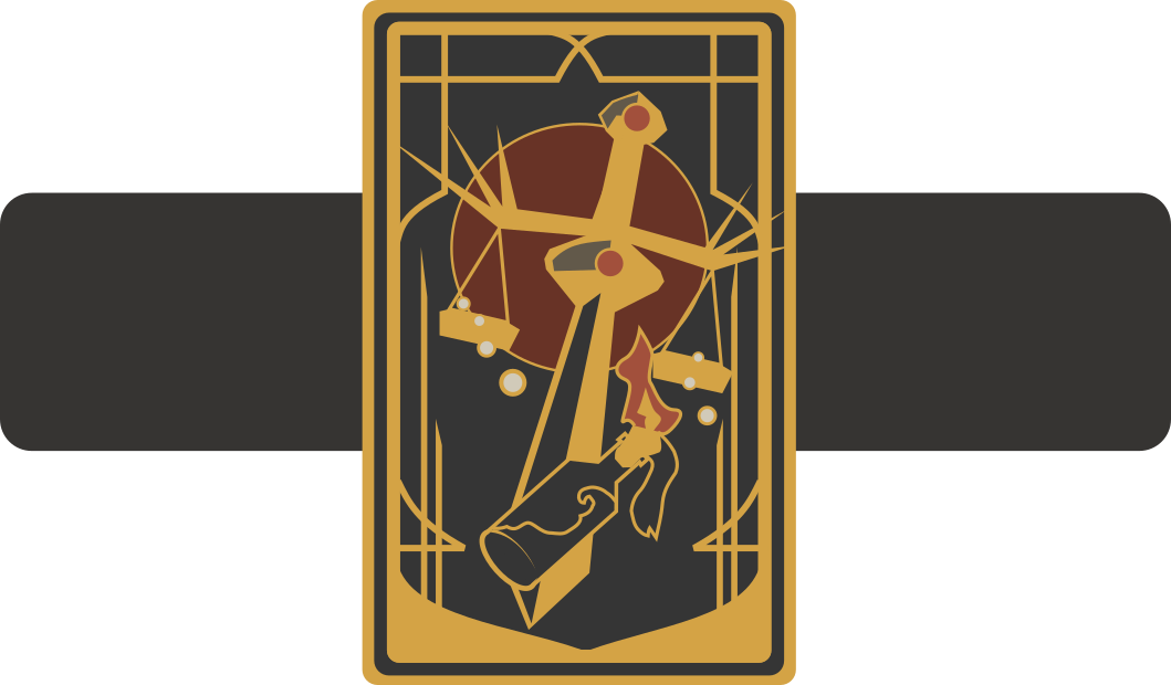 The Justice Tarot Pin