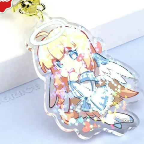 Star Holographic Acrylice (image is example of material, not art)