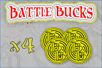 4 x Battle Bucks