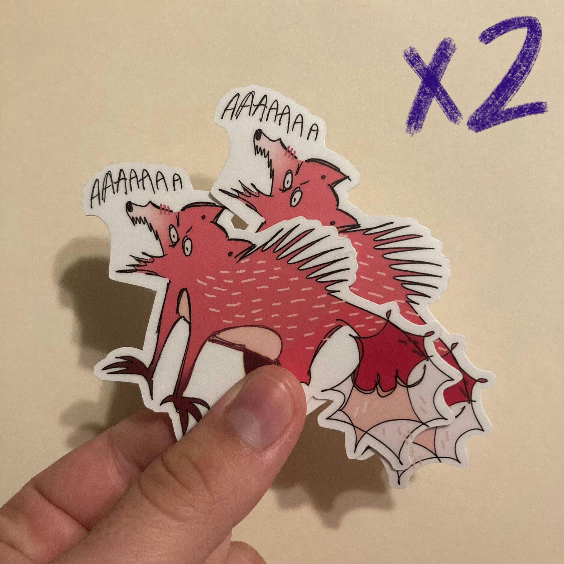 2 Stickers