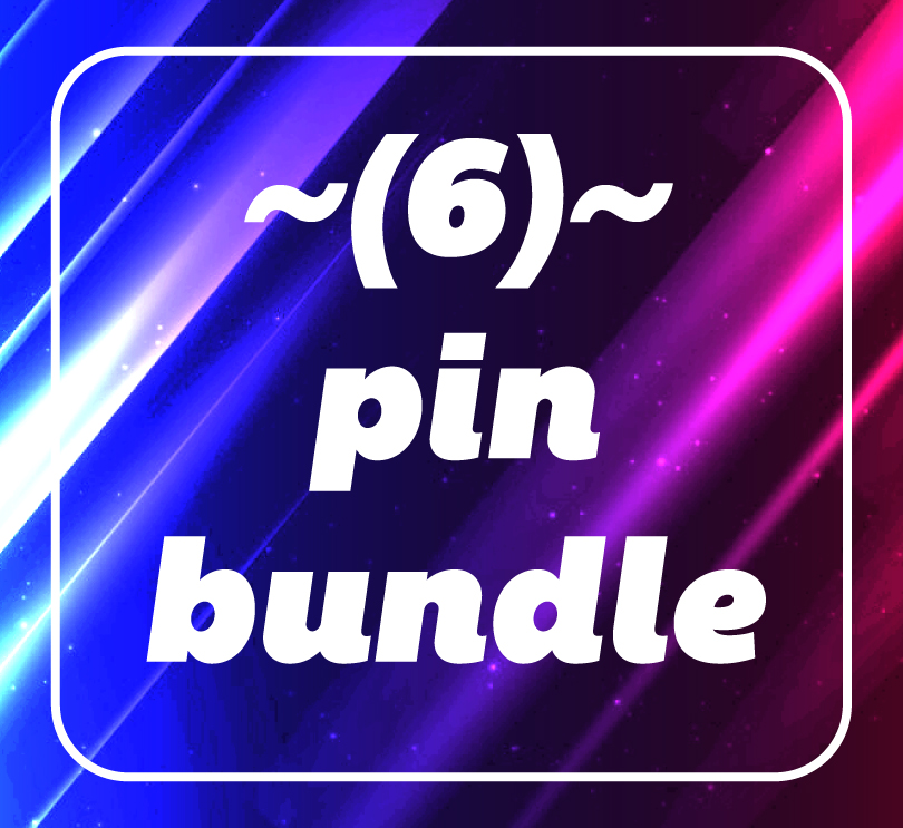 ✨ Pin Starter Collector Pack! ✨ (x6 pins)