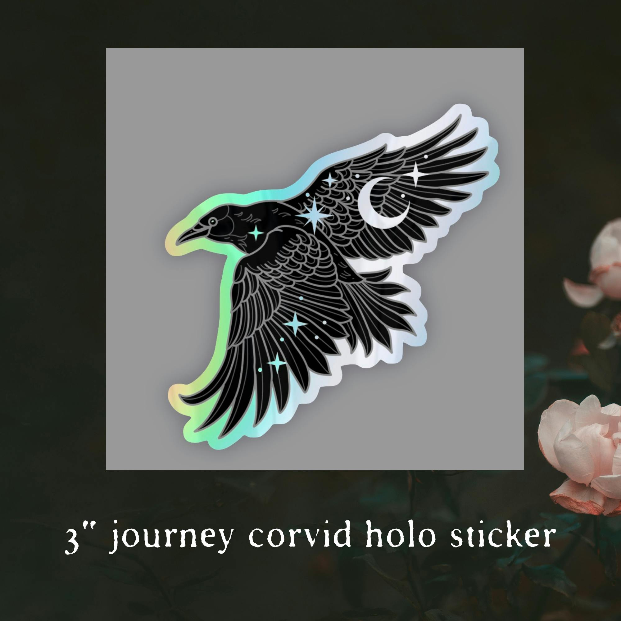 STICKER- Journey crow 