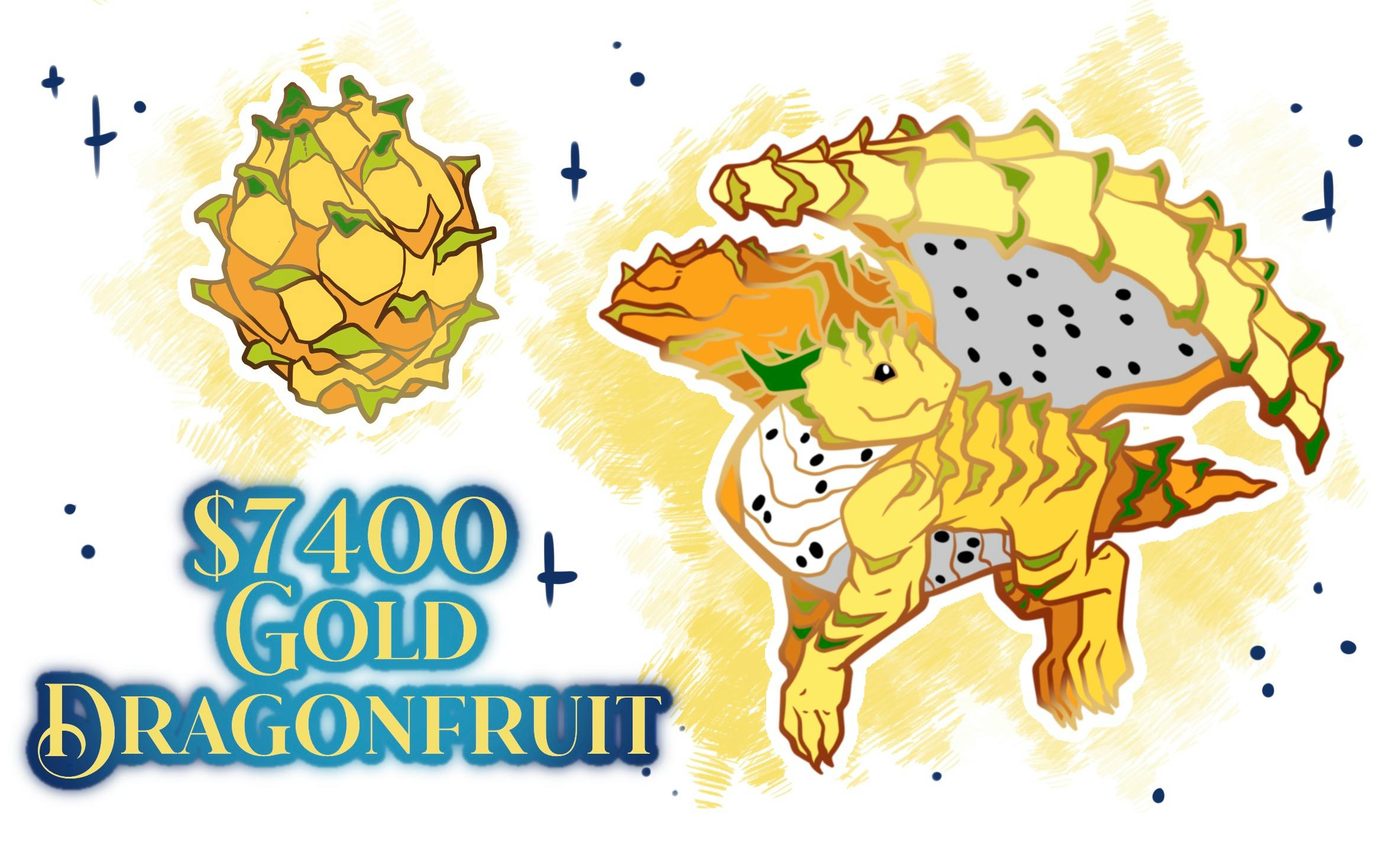 Gold Dragonfruit