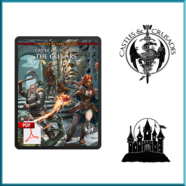 Castle Zagyg Vol. 3 The Cellars (PDF)