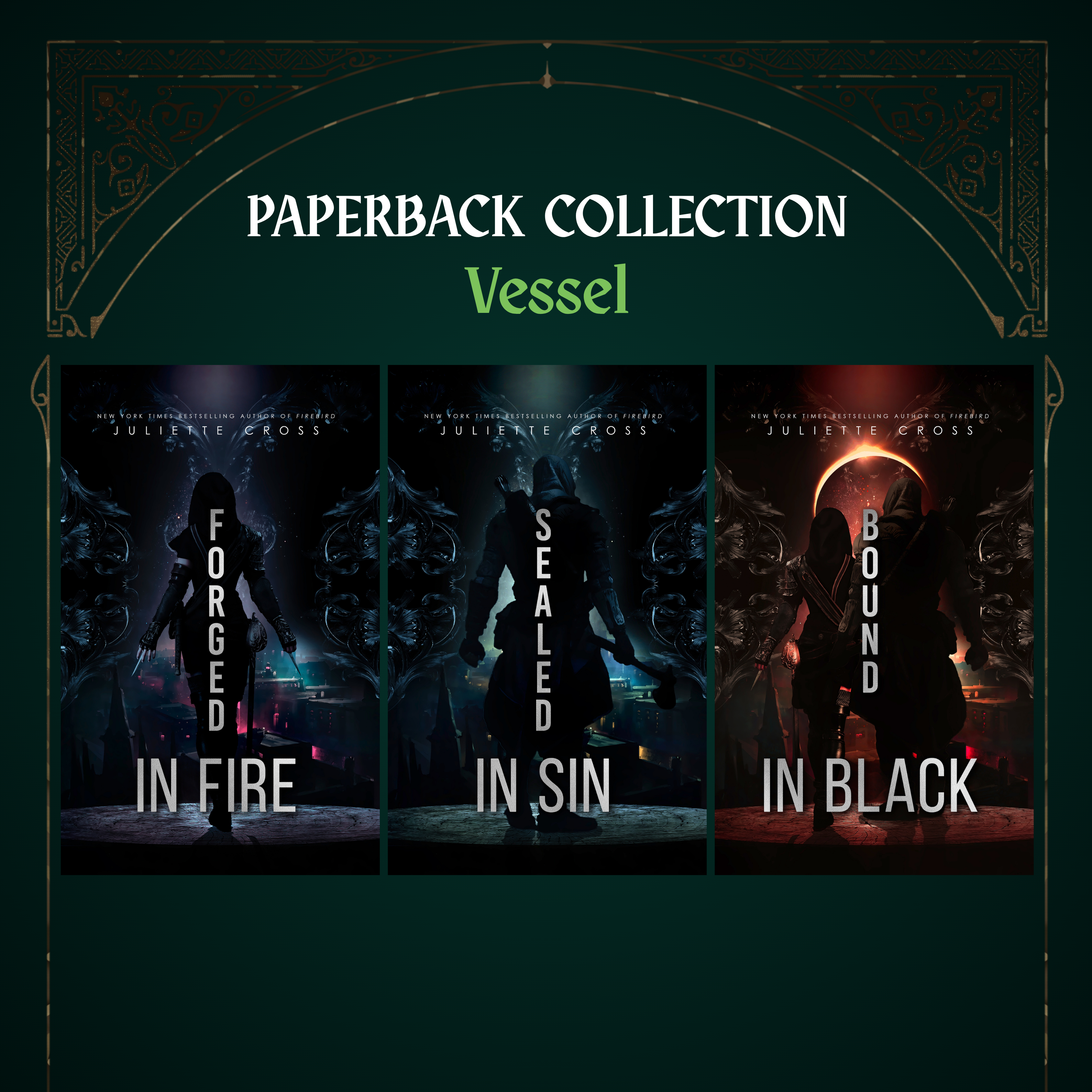 Signed Paperback Set: THE VESSEL TRILOGY