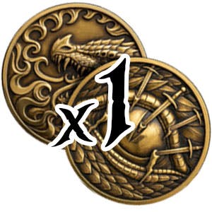 Golden Dragon Luck Token