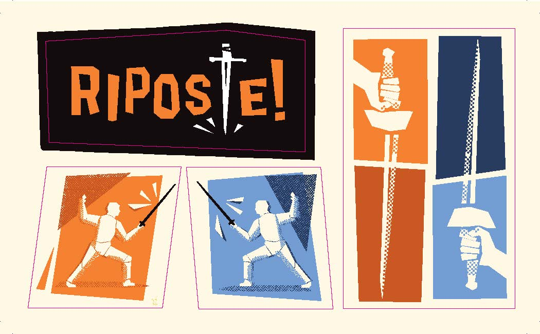Riposte! Sticker Sheet