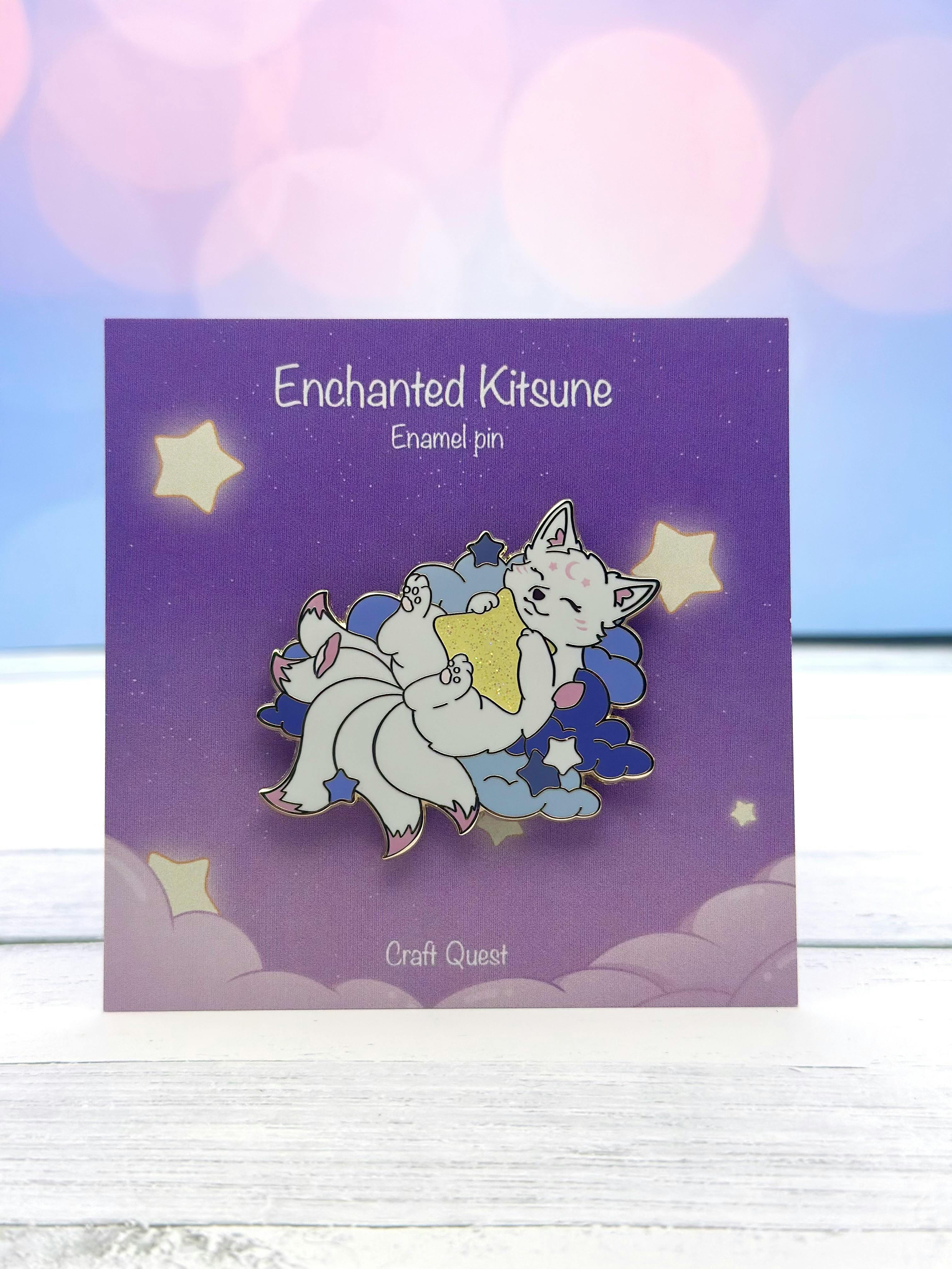 Blue Star Embrace Pin