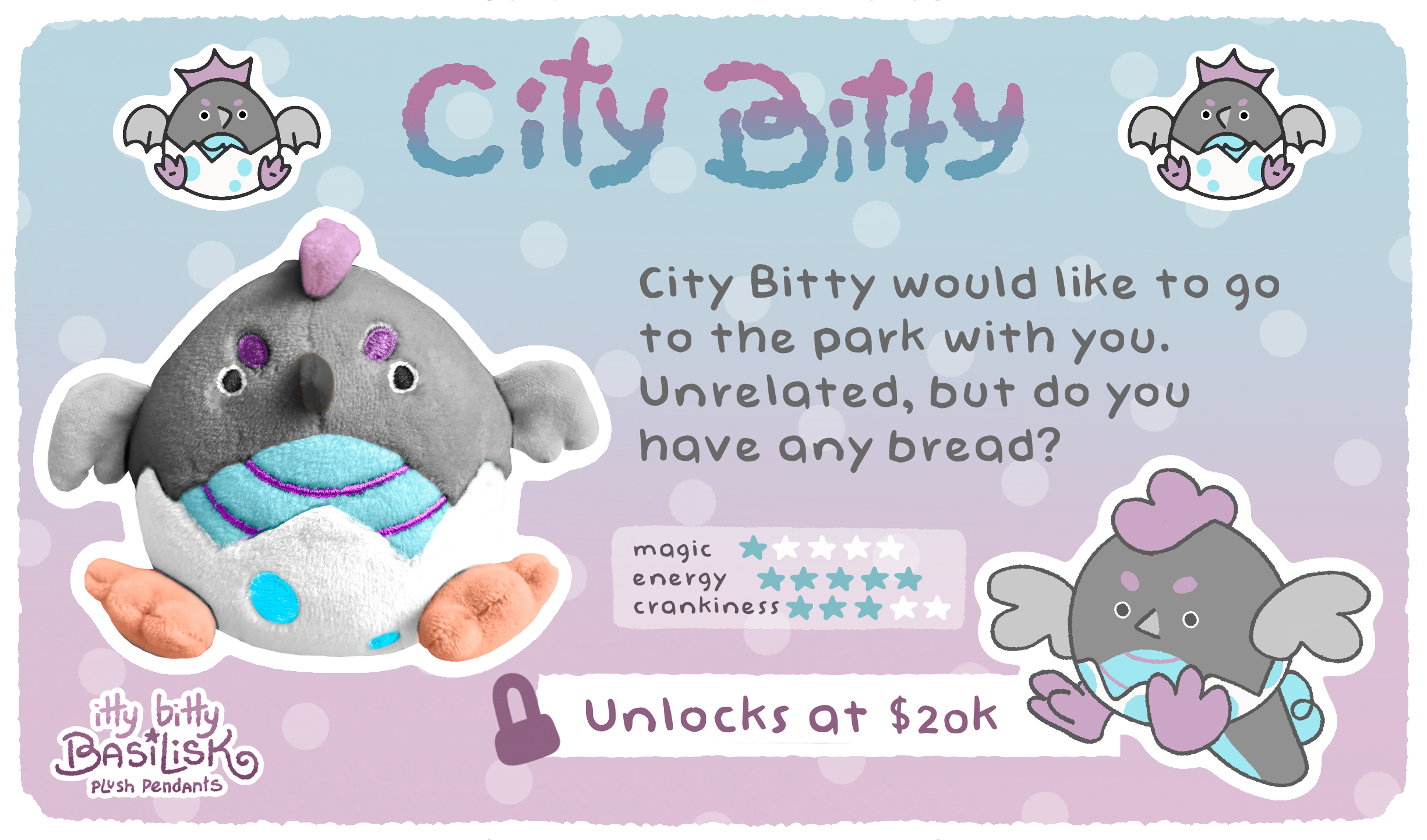 Unlock the City Bitty!