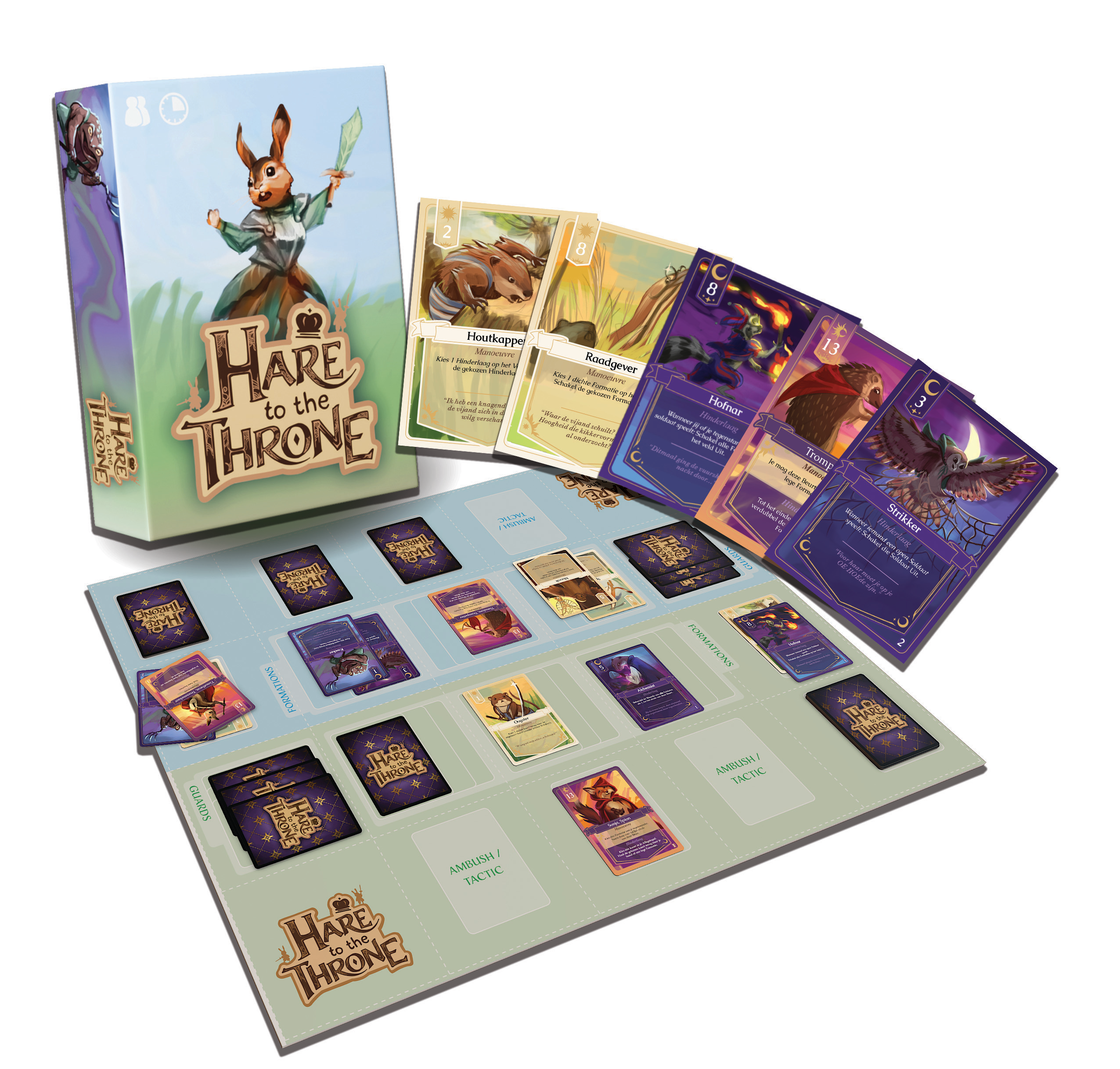 Extra copy: Hare to the Throne - Game Box