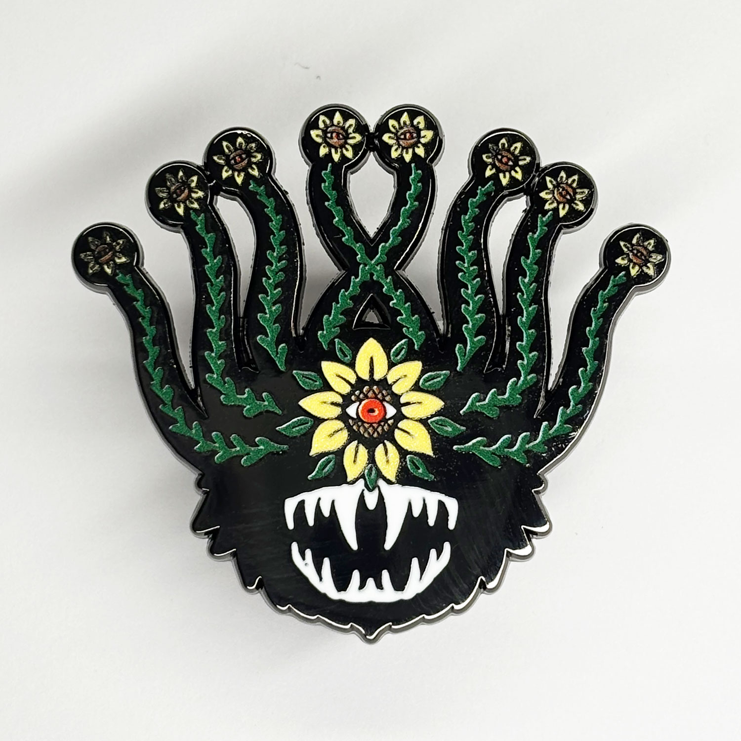 Folk Beholder Pin