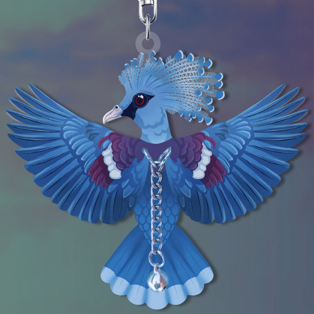 1 Flapping Bird Charm