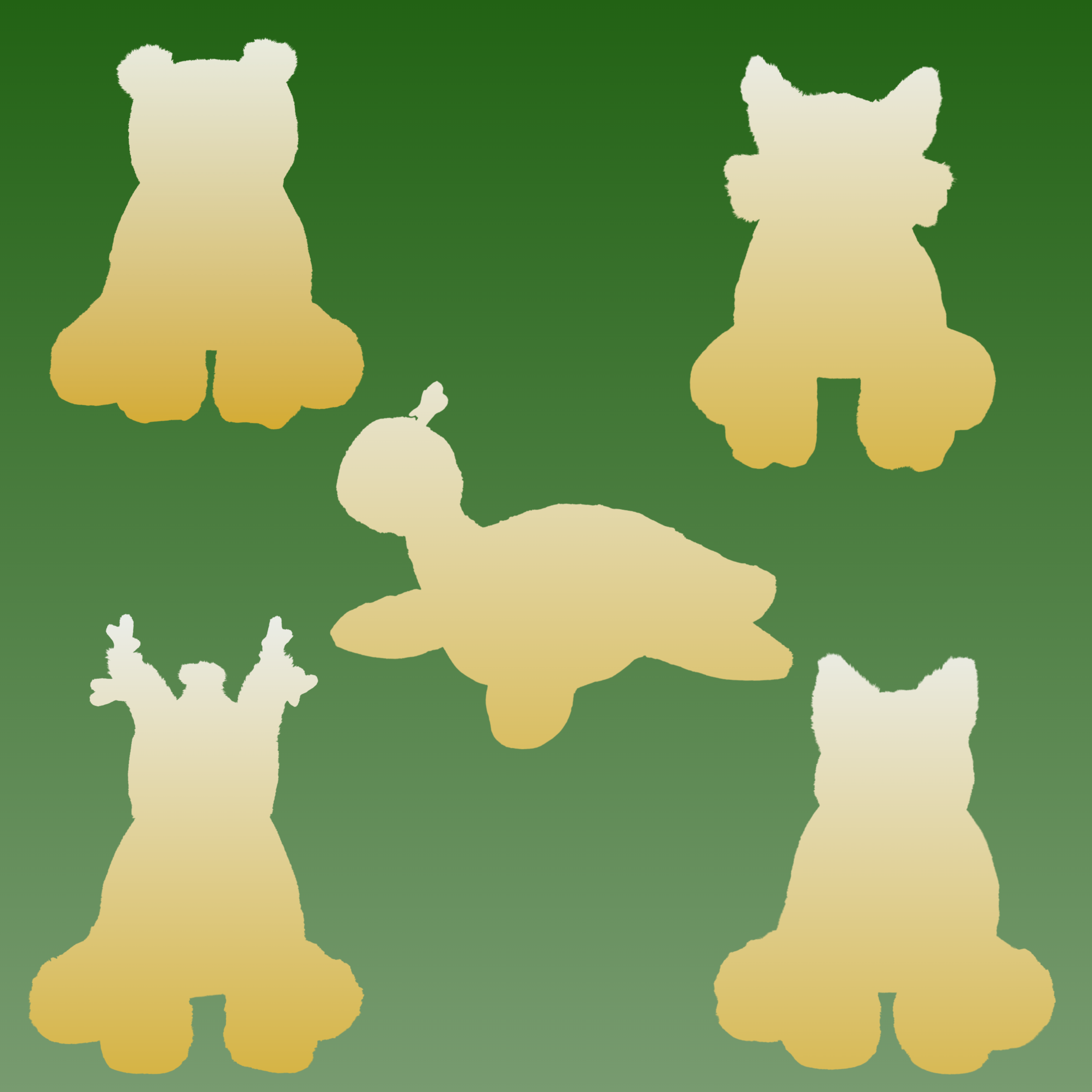 5x Cuddlelore Cutie Plush (No outfit)