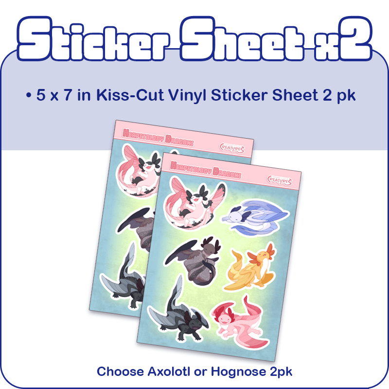 Sticker Sheet 2 Pack