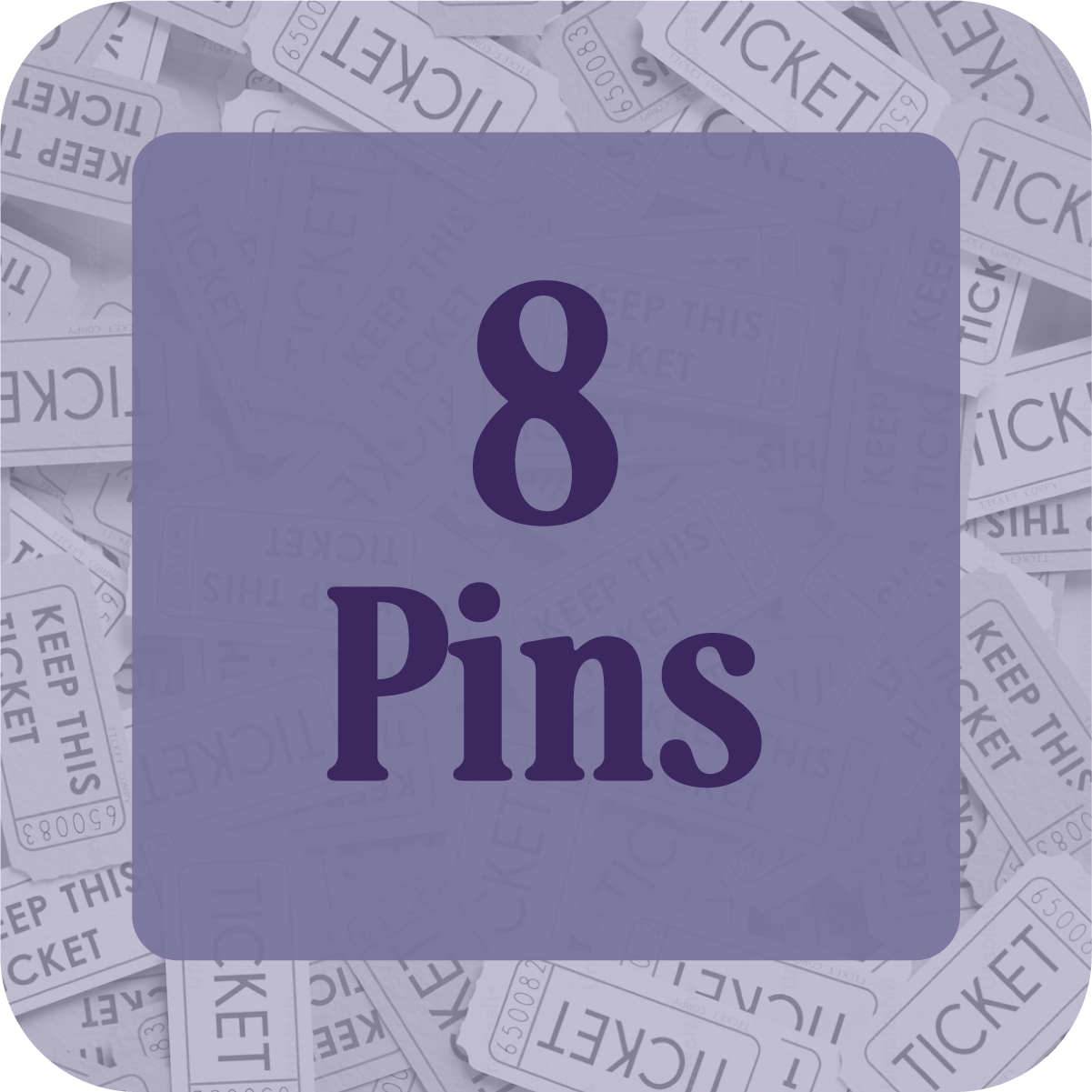 8 Pins - Collector's Pass
