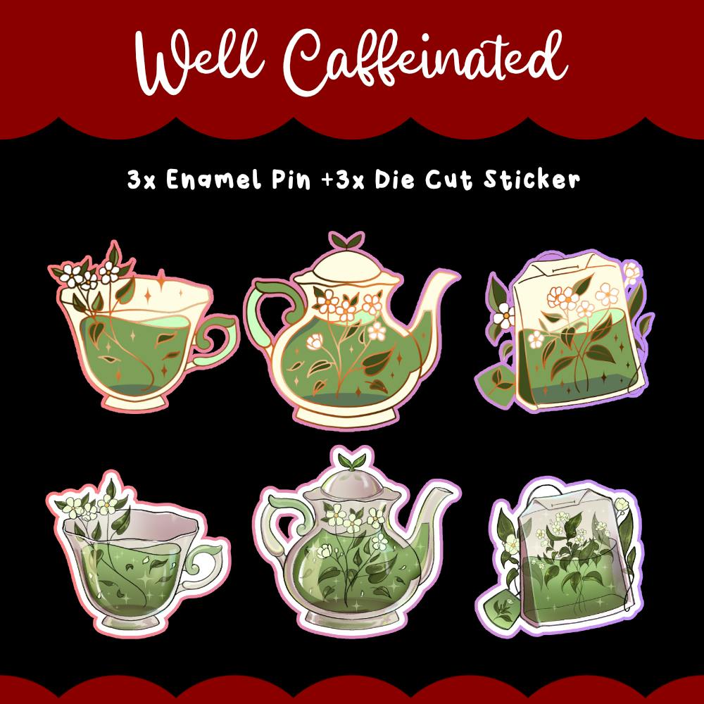 Well Caffeinated: Green Set