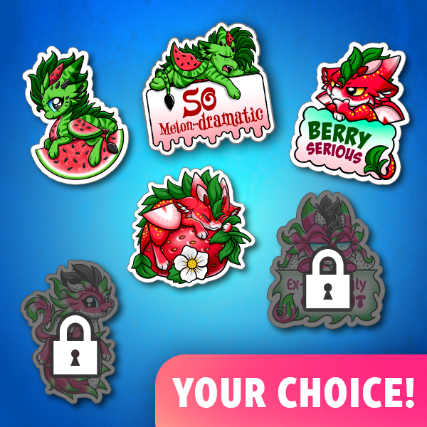 Single Sticker (YOUR CHOICE)