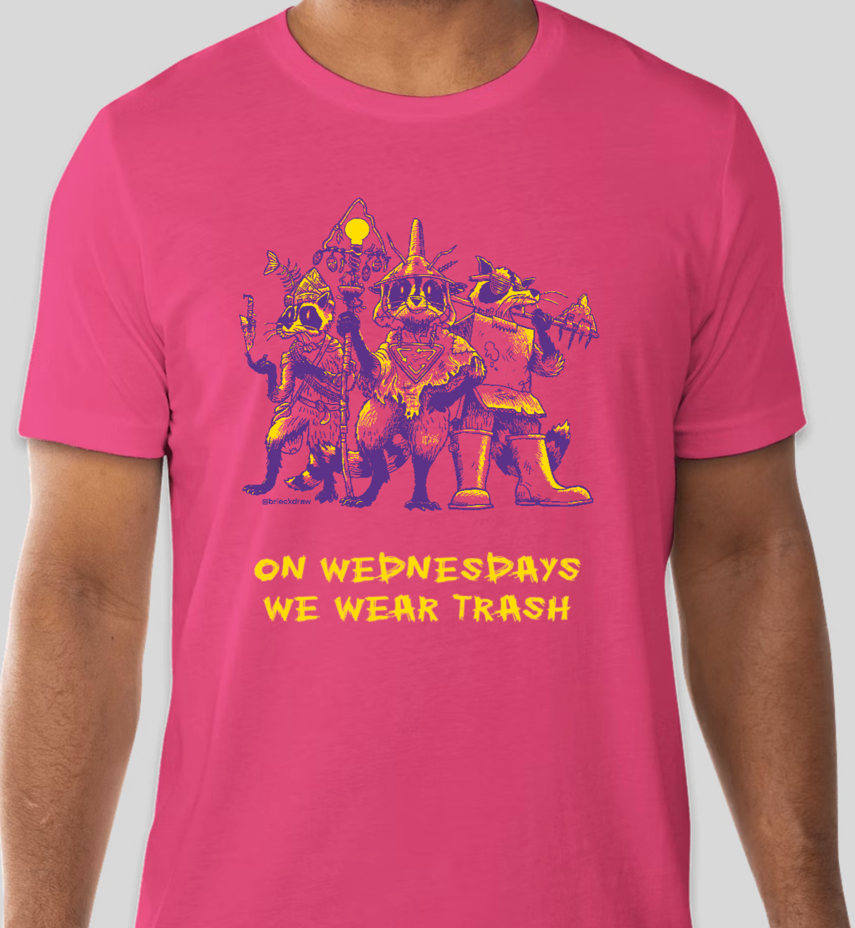 On Wednesdays We Wear Trash Shirt
