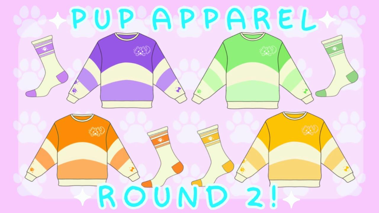 Pup Apparel Round 2!