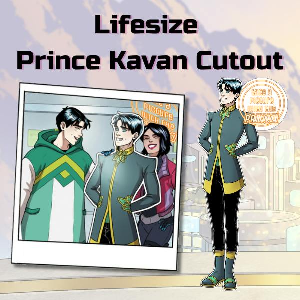 Lifesize Prince Kavan Cutout (6 Feet Tall)