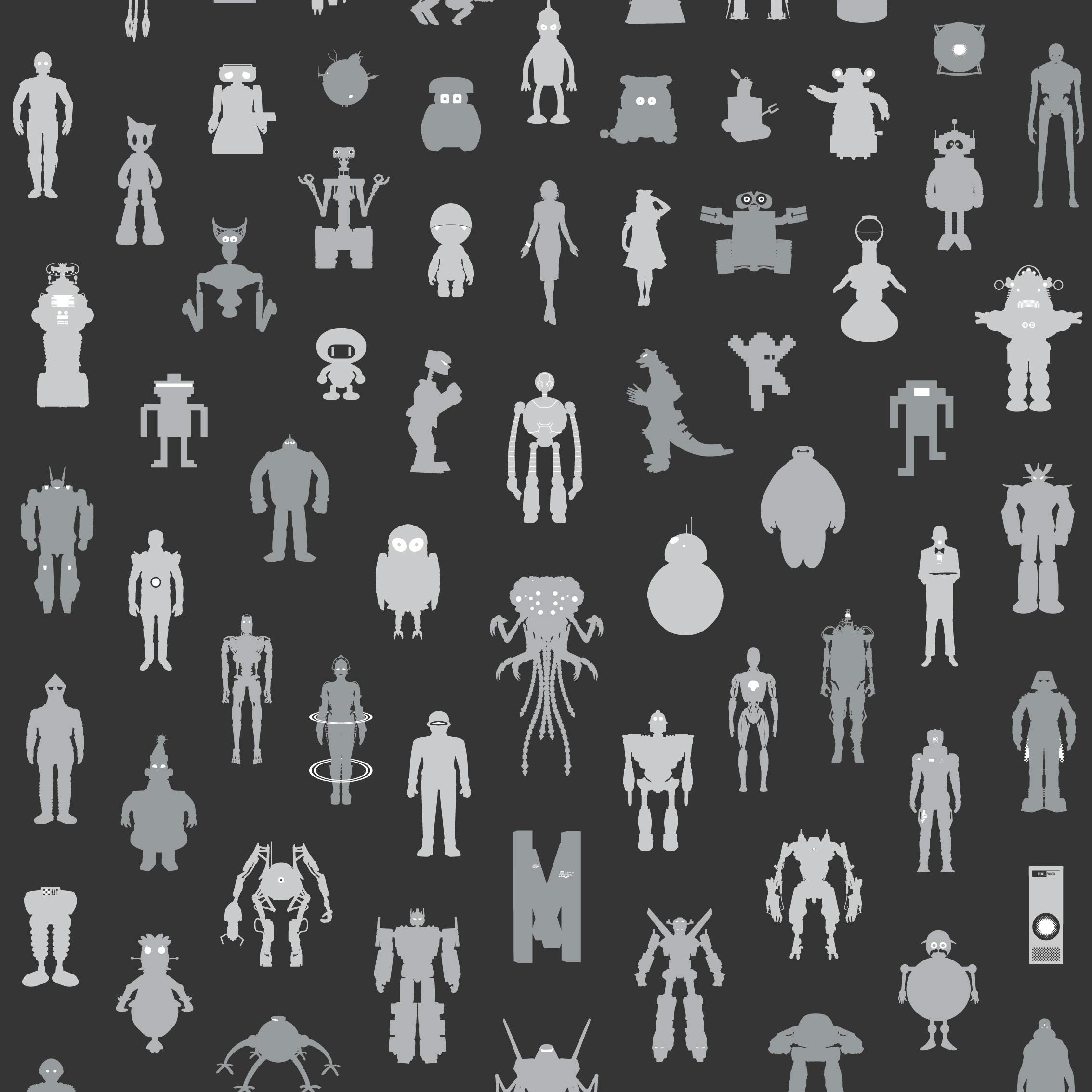 Famous Icons of SciFi Button-Up Shirts